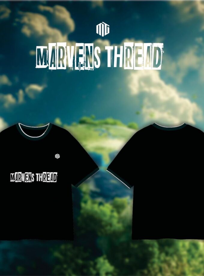 MARVENS thread round neck t shirt