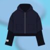 Marvens Urban Crop Zip-Up