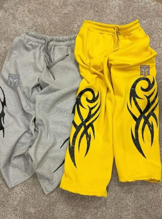 Marvens Tribal Thread Joggers