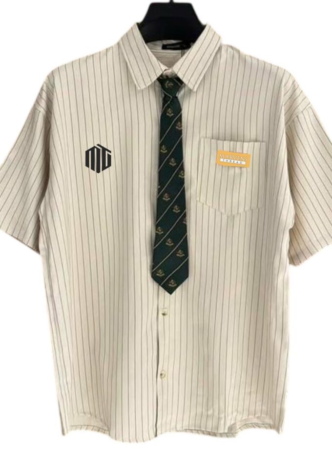 MARVENS thread button down T-shirt