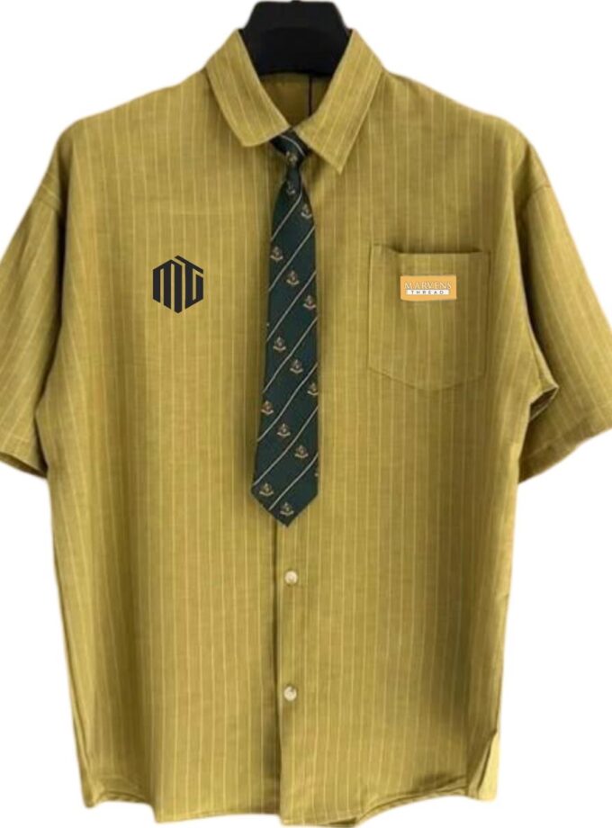 MARVENS thread button down T-shirt