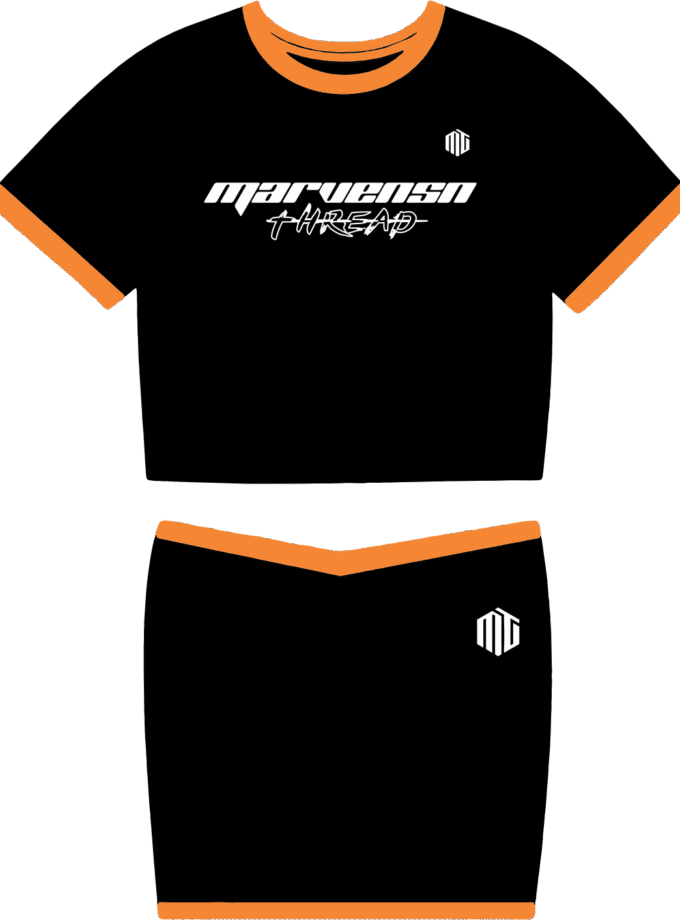 MARVENS thread female Premium shirt and skirt