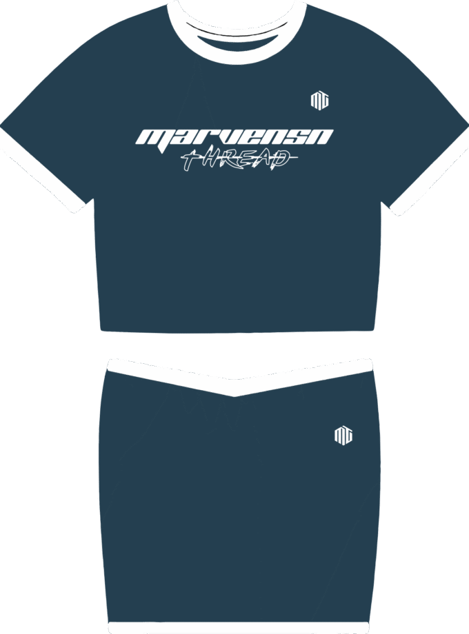 MARVENS thread female Premium shirt and skirt