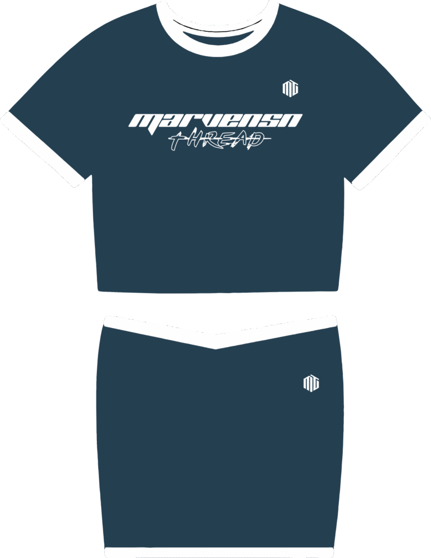 MARVENS thread female Premium shirt and skirt