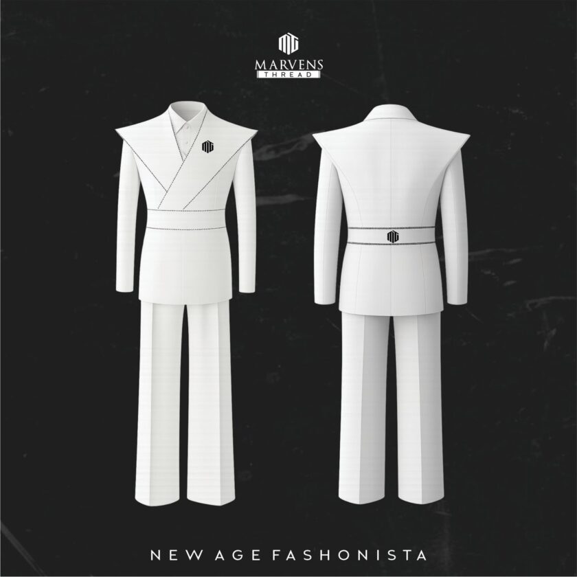 Marvens thread luxury ceremonial suit 

Note :For big men only 🤑