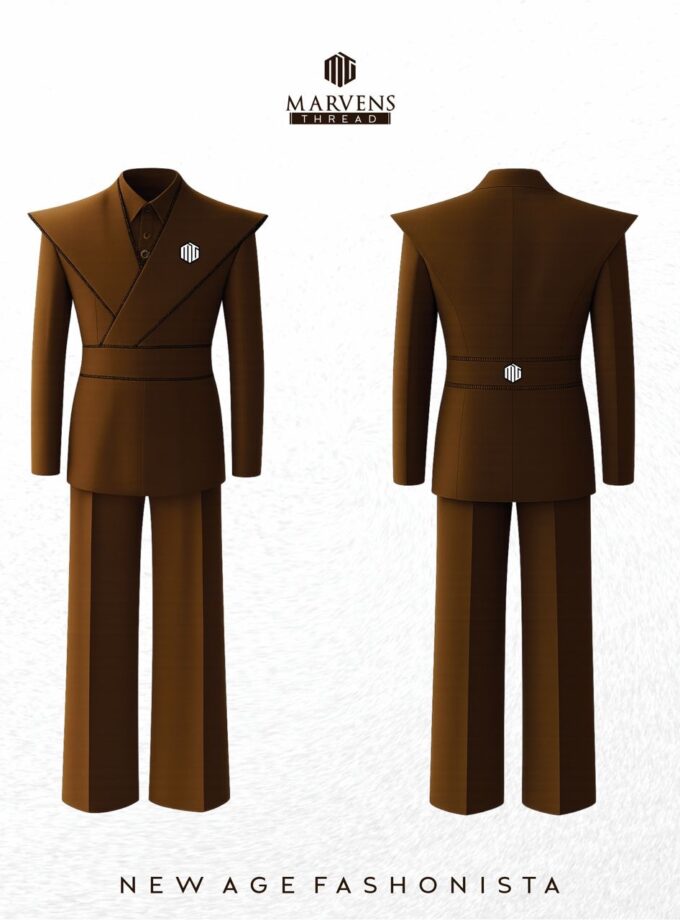 Marvens thread luxury ceremonial suit
Note :For big men only 🤑