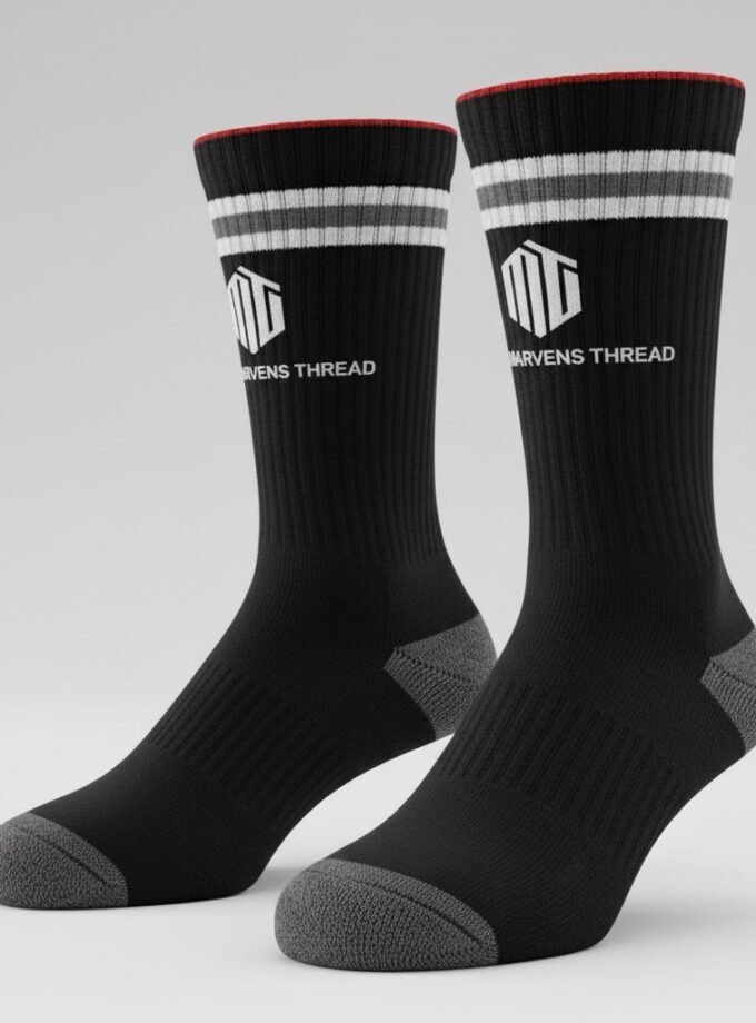 Marvens thread luxury socks