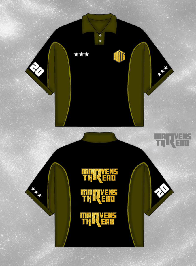 Marvens thread polo shirt