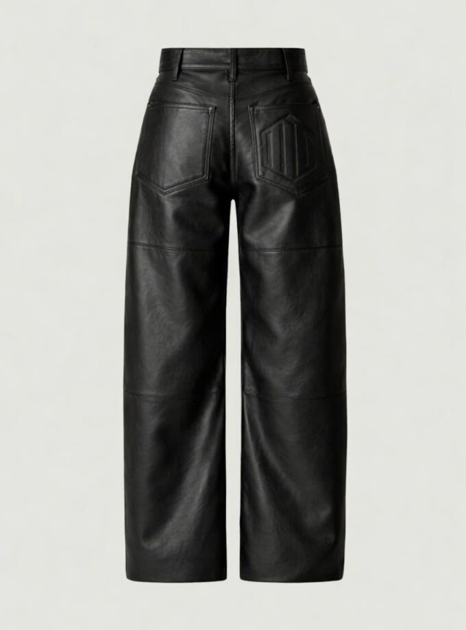 Marvens thread Leather pants